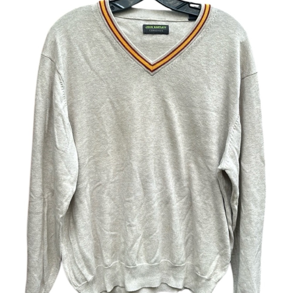 Khaki colored Consensus XL sweater